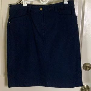 🫣 JONES NEW YORK NAVY SKIRT Very gently used.